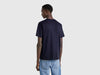 Steel Navy Cotton Tee Shirt