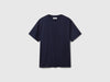 Steel Navy Cotton Tee Shirt