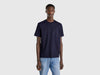 Steel Navy Cotton Tee Shirt