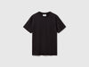 Matte Black Cotton Tee Shirt