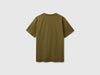Olive Glow Cotton Tee Shirt