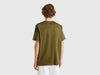 Olive Glow Cotton Tee Shirt