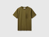 Olive Glow Cotton Tee Shirt