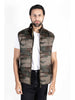 Load image into Gallery viewer, camouflage Sleeveless Puffer Gilet Jacket