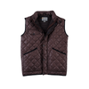 Men Brown Diamond Quilted Puffer Jacket