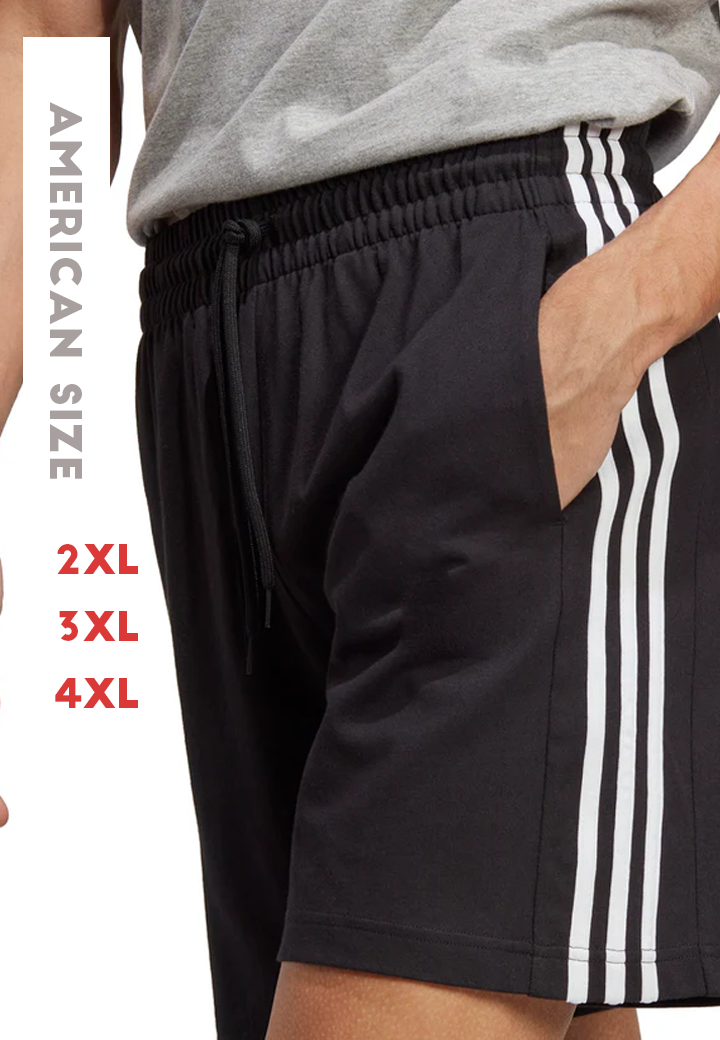 Essentials 3 Stripes Black