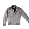 Stormy Gray Bomber Jacket