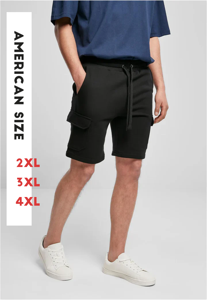 Cargo Sweatshorts  black
