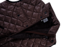 Men Brown Diamond Quilted Puffer Jacket