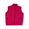 Hot Maroon Sleeveless Puffer Gilet Jacket