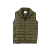 Olive Sleeveless Puffer Gilet Jacket