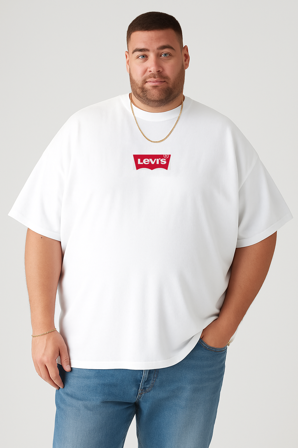 Light Beam Cotton Tee Shirt