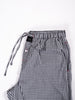 Men Soft Black & White Box Checked Cotton Pajama