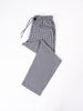 Men Soft Black & White Box Checked Cotton Pajama