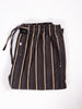 Men’s Cozy Brown & Cream Striped Pajama