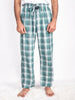 Men Classic Green Grid Cotton Pajama
