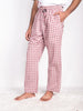 Men Classic Pixel Check Cotton Pajama