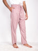 Men Classic Pixel Check Cotton Pajama
