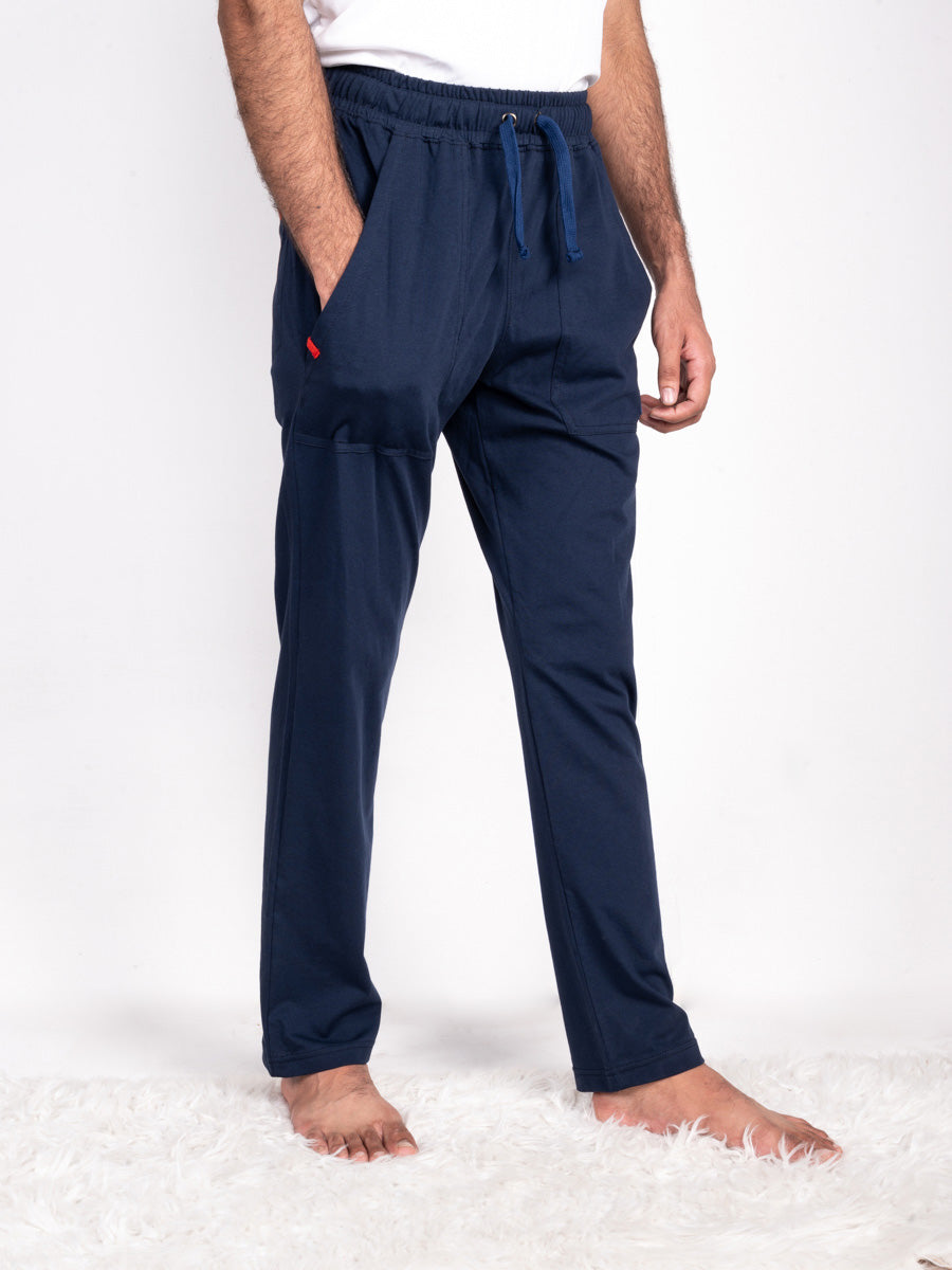 Storm Navy Fit Cotton Jersey Pajama