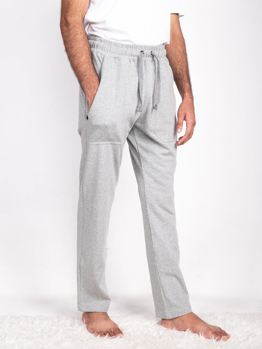 Stormy Grey Relax knitted Jersey Pajama