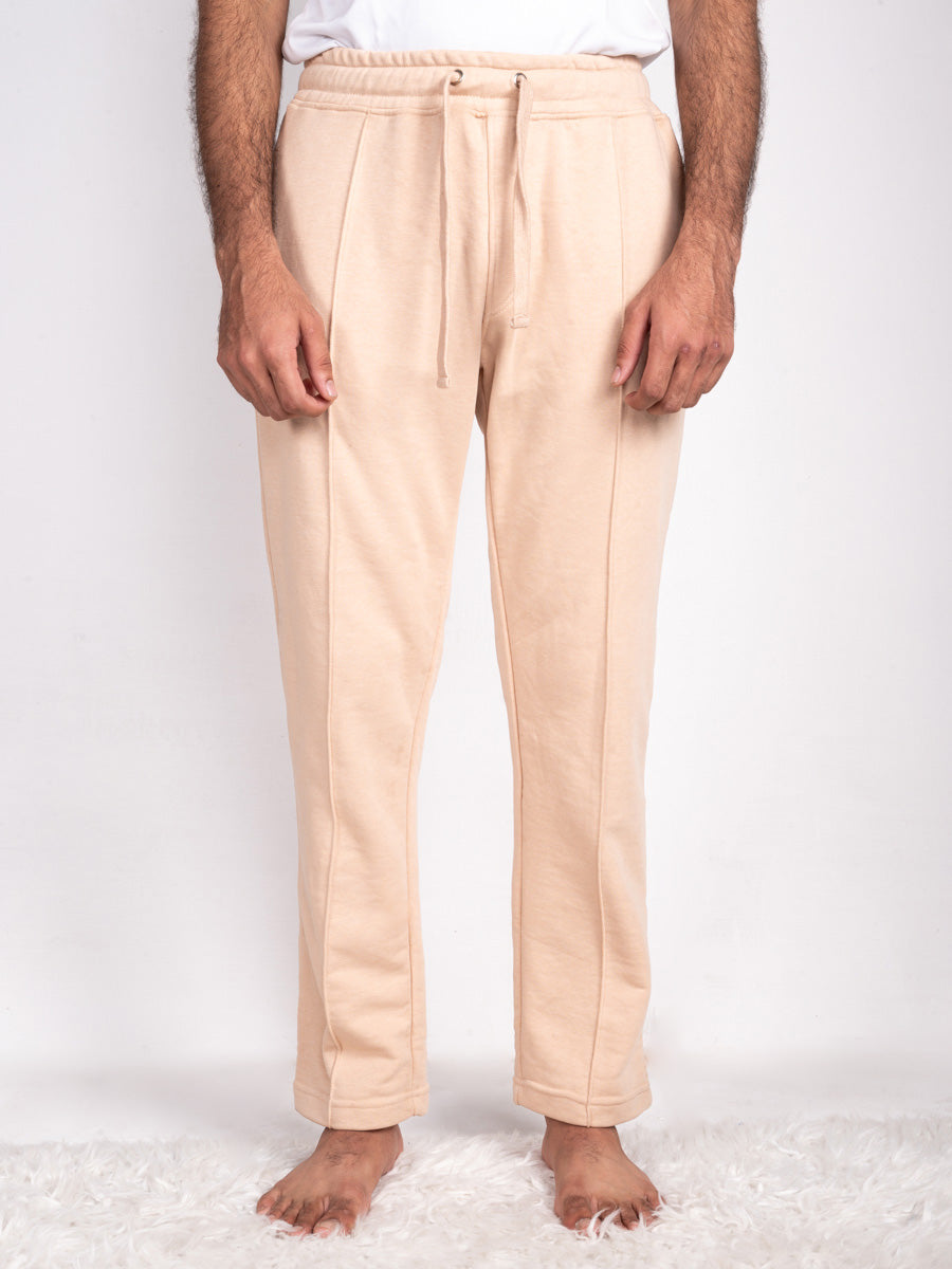 Desert Beige Move Cotton Joggers Pants