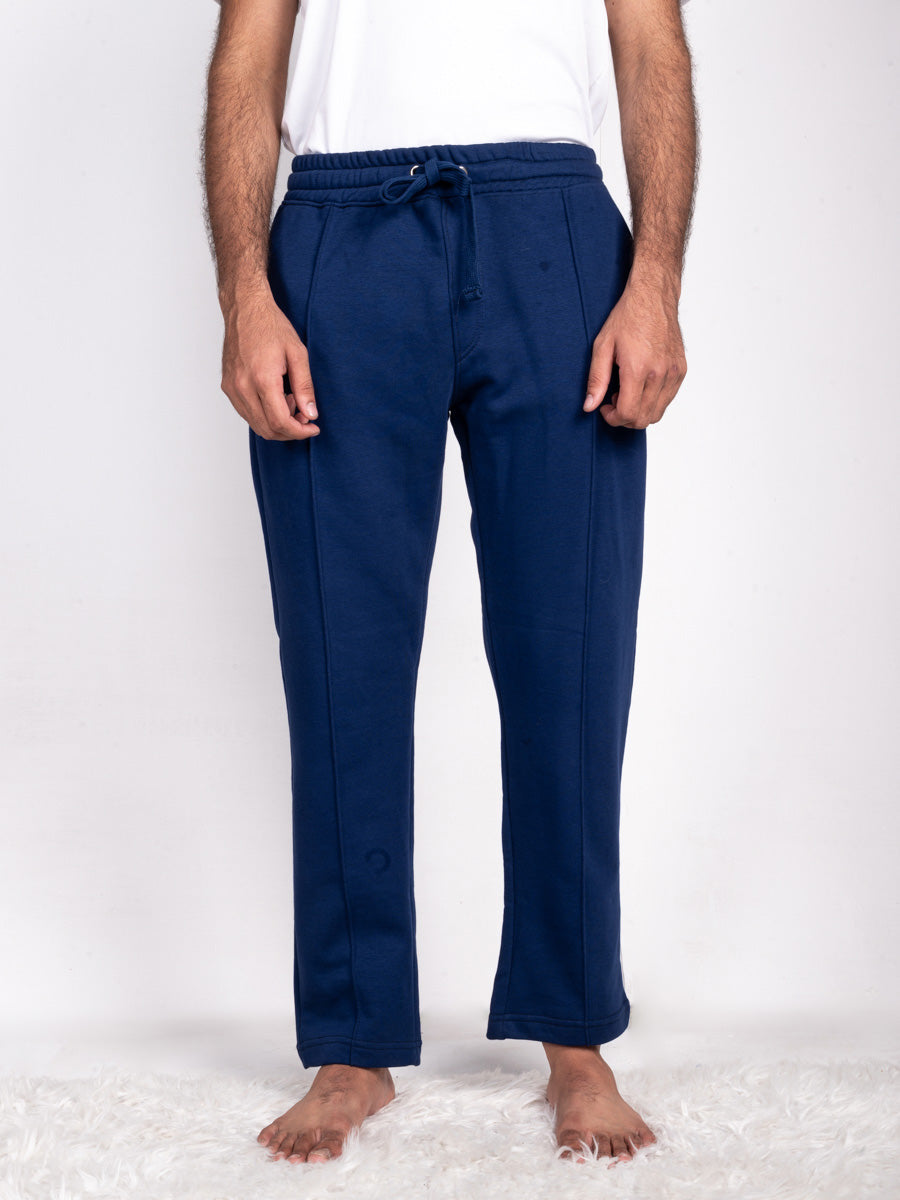 Steel Navy Relax Cotton Jogger Pants