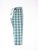 Men Classic Green Grid Cotton Pajama