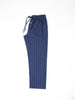 Men Soft Navy & White Plaid Cotton Sleep Pajama