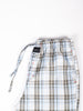Men Sky Blue Light Check Cotton Pajama