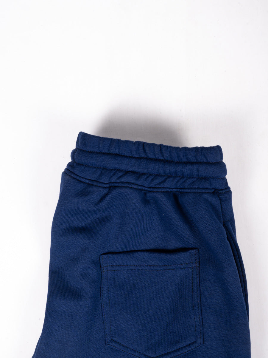 Steel Navy Relax Cotton Jogger Pants