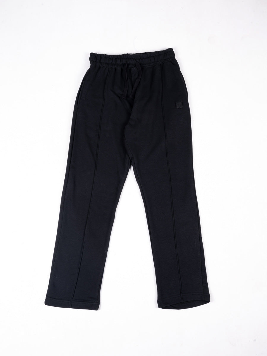 Midnight Black Soft Cotton Joggers pants