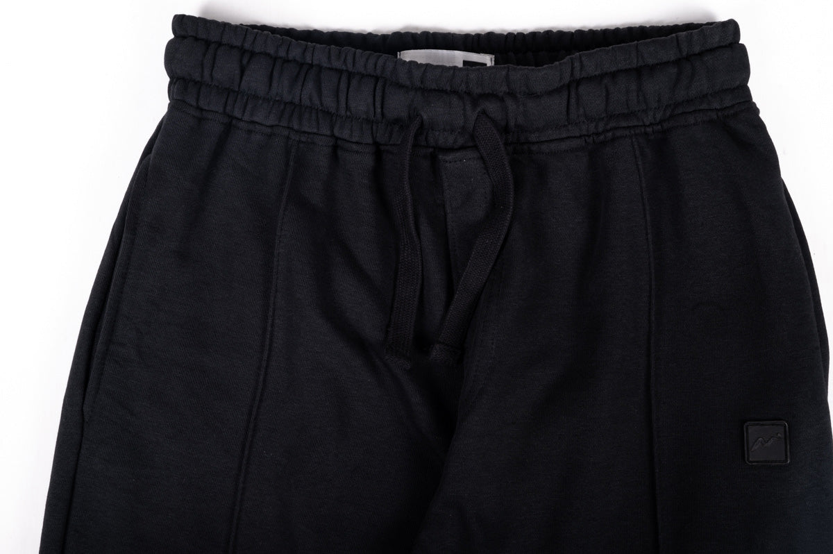 Midnight Black Soft Cotton Joggers pants