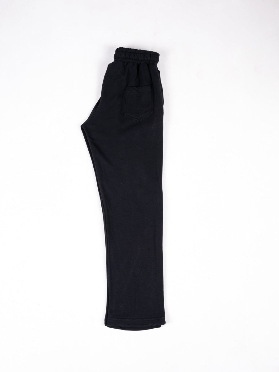Midnight Black Soft Cotton Joggers pants