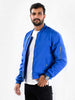 Load image into Gallery viewer, Men Blue Bomber Jacket