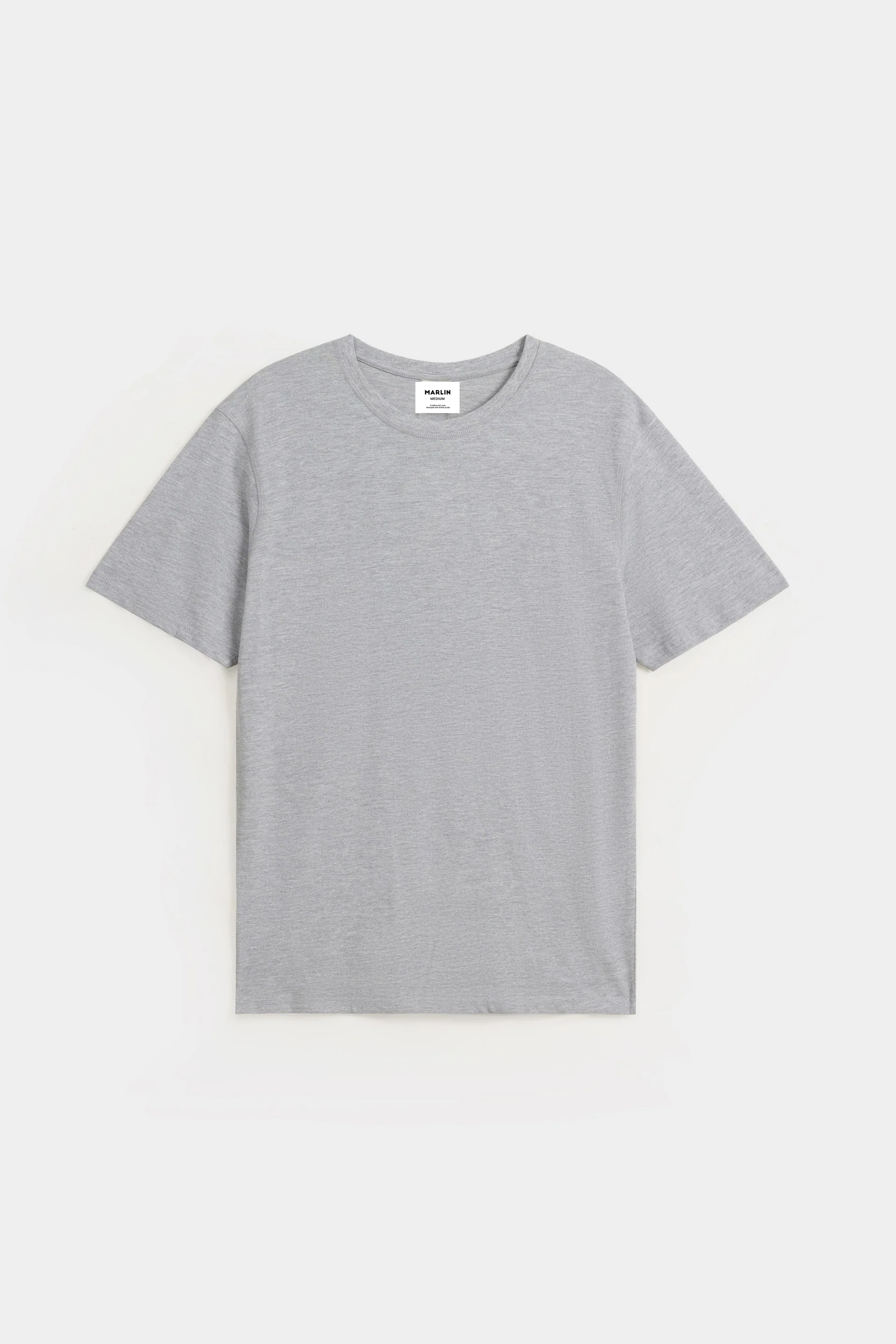 Soft Graphite Cotton Tee Shirt
