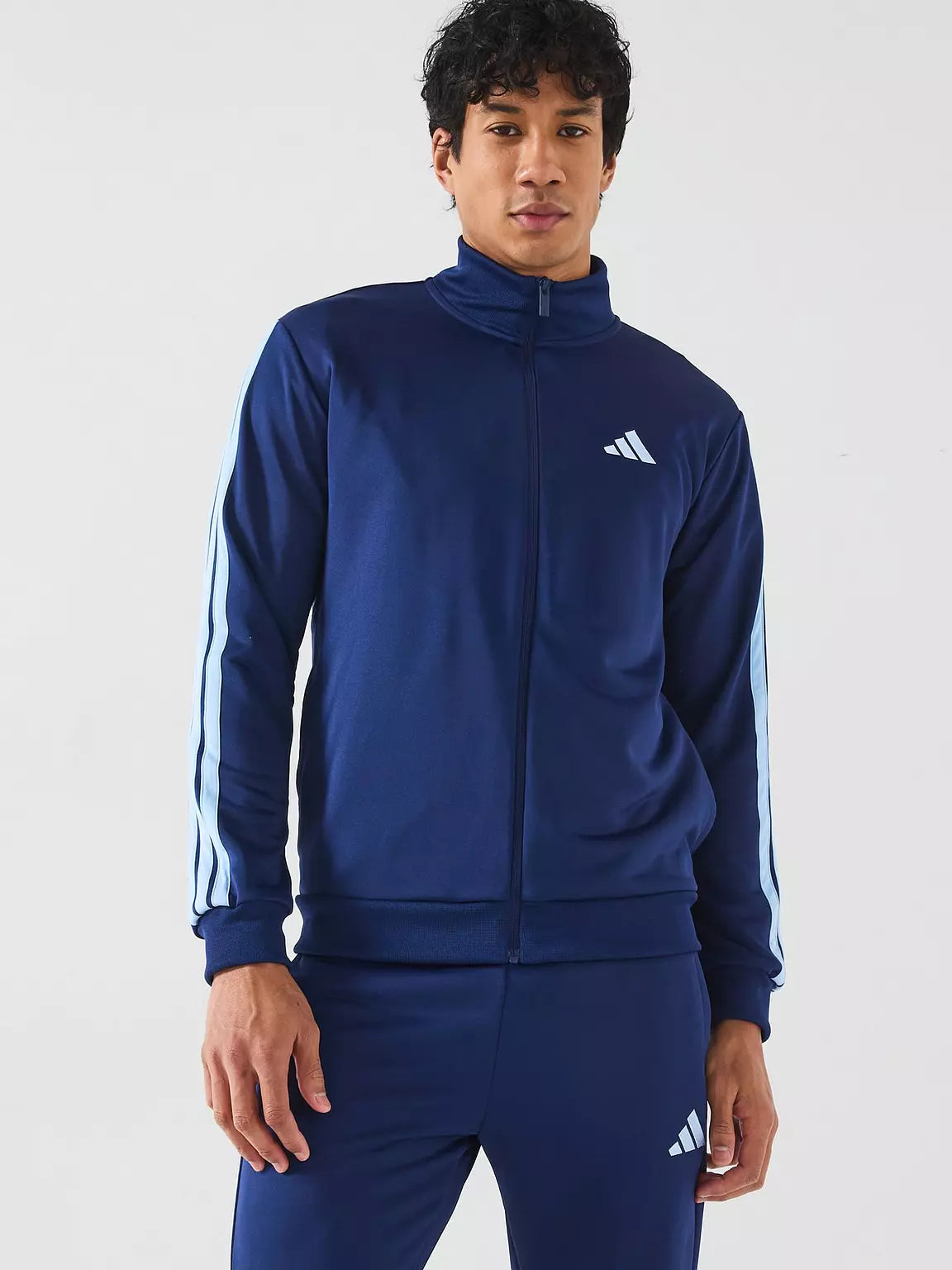 Men's Sportswear Basic 3 Stripes Woven Tracksuit - Navy