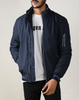 Ocean Blue Bomber Jacket