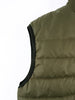 Load image into Gallery viewer, Olive Sleeveless Puffer Gilet Jacket