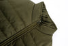 Olive Sleeveless Puffer Gilet Jacket